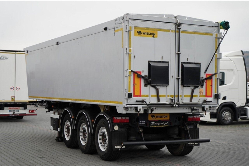 Wielton WYWROTKA / 41 M3 / ALUMINIOWA / 2x OŚ PODNOSZONA / OSIE SAF / A - Самосвальный полуприцеп: фото 4 Wielton WYWROTKA / 41 M3 / ALUMINIOWA / 2x OŚ PODNOSZONA / OSIE SAF / A - Самосвальный полуприцеп: фото 4