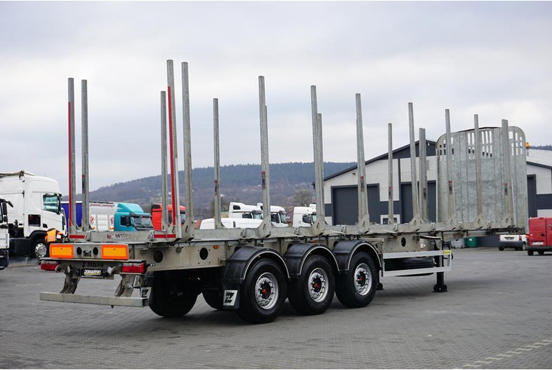 Zaslaw KŁONICOWA / DO DREWNA / WAGA 6 400 KG / OŚ PODNOSZONA - Прицеп лесовоз: фото 5 Zaslaw KŁONICOWA / DO DREWNA / WAGA 6 400 KG / OŚ PODNOSZONA - Прицеп лесовоз: фото 5