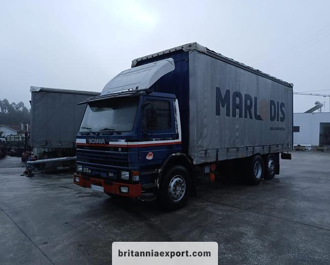 SCANIA P 93M 250 | 6X2 8 tyres | Manual injector pump | - Тентованный грузовик: фото 1 SCANIA P 93M 250 | 6X2 8 tyres | Manual injector pump | - Тентованный грузовик: фото 1