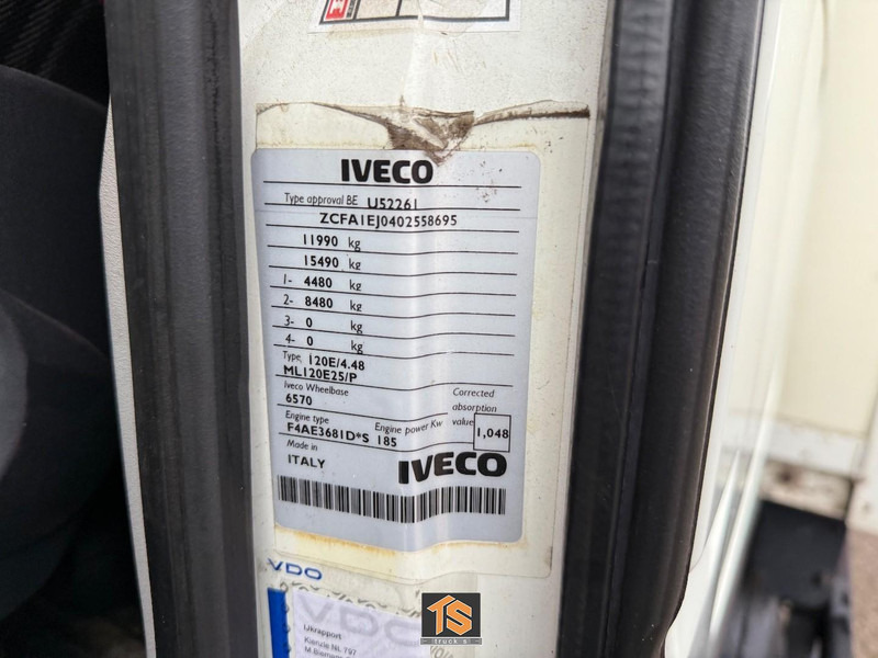 Грузовик с закрытым кузовом Iveco IVECO EUROCARGO 120E25 12TON - MANUAL - EURO 5 - KOFFER/BOX - NL TRUCK!: фото 15
