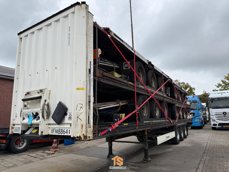 Krone KRONE SD BPW - STACK 5X - GARDINEN/CURTAIN - TOP! - Тентованный полуприцеп: фото 1 Krone KRONE SD BPW - STACK 5X - GARDINEN/CURTAIN - TOP! - Тентованный полуприцеп: фото 1