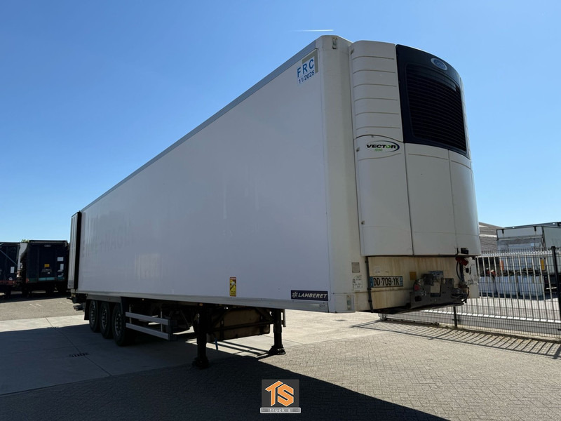 LAMBERET LVF S 3F KOELER/REEFER/KUHLKOFFER - CARRIER VECTOR 1550 - APK/TUV 01/2026 - TOP! - Полуприцеп-рефрижератор: фото 1 LAMBERET LVF S 3F KOELER/REEFER/KUHLKOFFER - CARRIER VECTOR 1550 - APK/TUV 01/2026 - TOP! - Полуприцеп-рефрижератор: фото 1