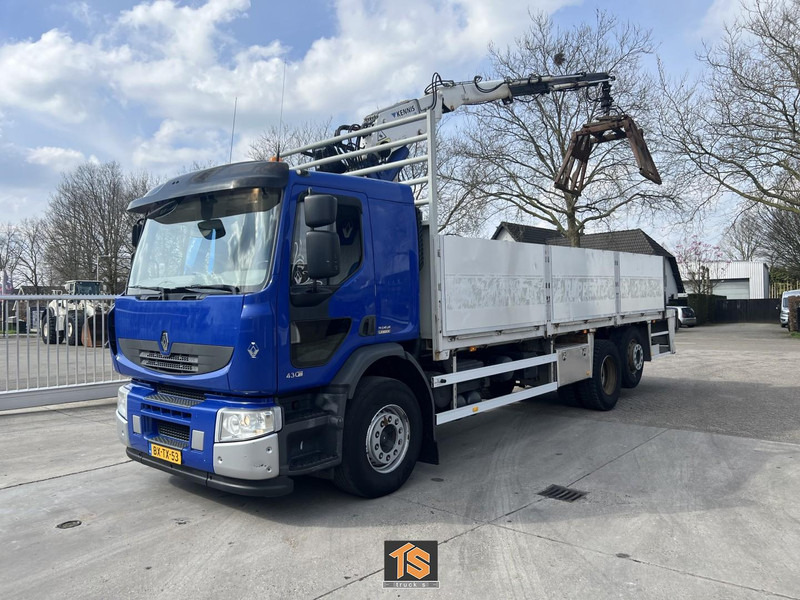 Renault PREMIUM LANDER 430.26 6X2 EL 2M ROLLKRAN - Kennis R16/7 - NL TOP TRUCK - Грузовик бортовой/ Платформа, Автоманипулятор: фото 1 Renault PREMIUM LANDER 430.26 6X2 EL 2M ROLLKRAN - Kennis R16/7 - NL TOP TRUCK - Грузовик бортовой/ Платформа, Автоманипулятор: фото 1