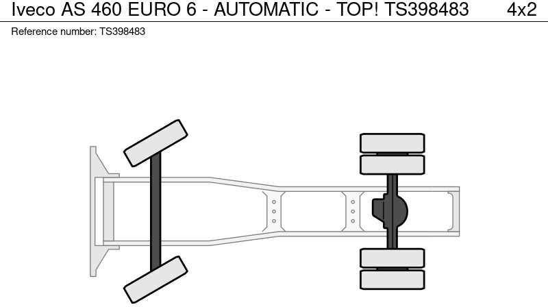 Тягач Iveco AS 460 EURO 6 - AUTOMATIC - TOP!: фото 20