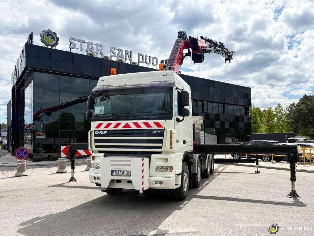 DAF XF 105.510 8x4 FASSI F800 XP Crane Fifth wheel - Автоманипулятор: фото 5 DAF XF 105.510 8x4 FASSI F800 XP Crane Fifth wheel - Автоманипулятор: фото 5