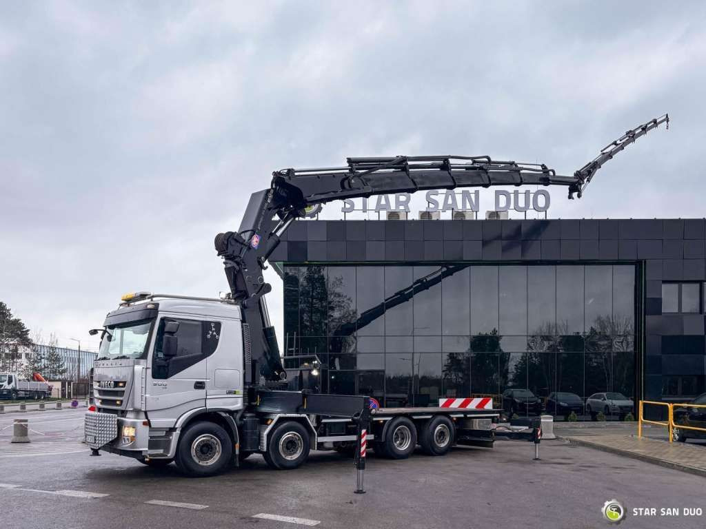Iveco STRALIS AS320S50Y 8x2 HMF 8520-0K6 FLY JIB Winc - Автоманипулятор: фото 3 Iveco STRALIS AS320S50Y 8x2 HMF 8520-0K6 FLY JIB Winc - Автоманипулятор: фото 3
