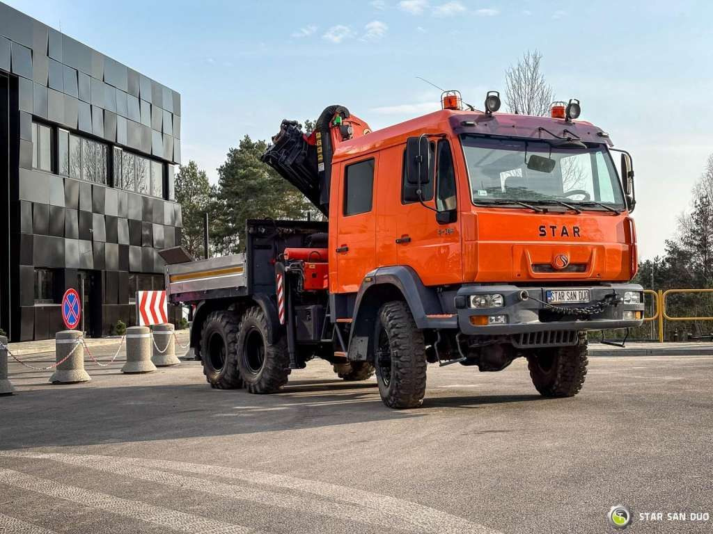 MAN STAR 266 MAN 6x6 PALFINGER PK 18001 Crane Kran - Автоманипулятор: фото 3 MAN STAR 266 MAN 6x6 PALFINGER PK 18001 Crane Kran - Автоманипулятор: фото 3