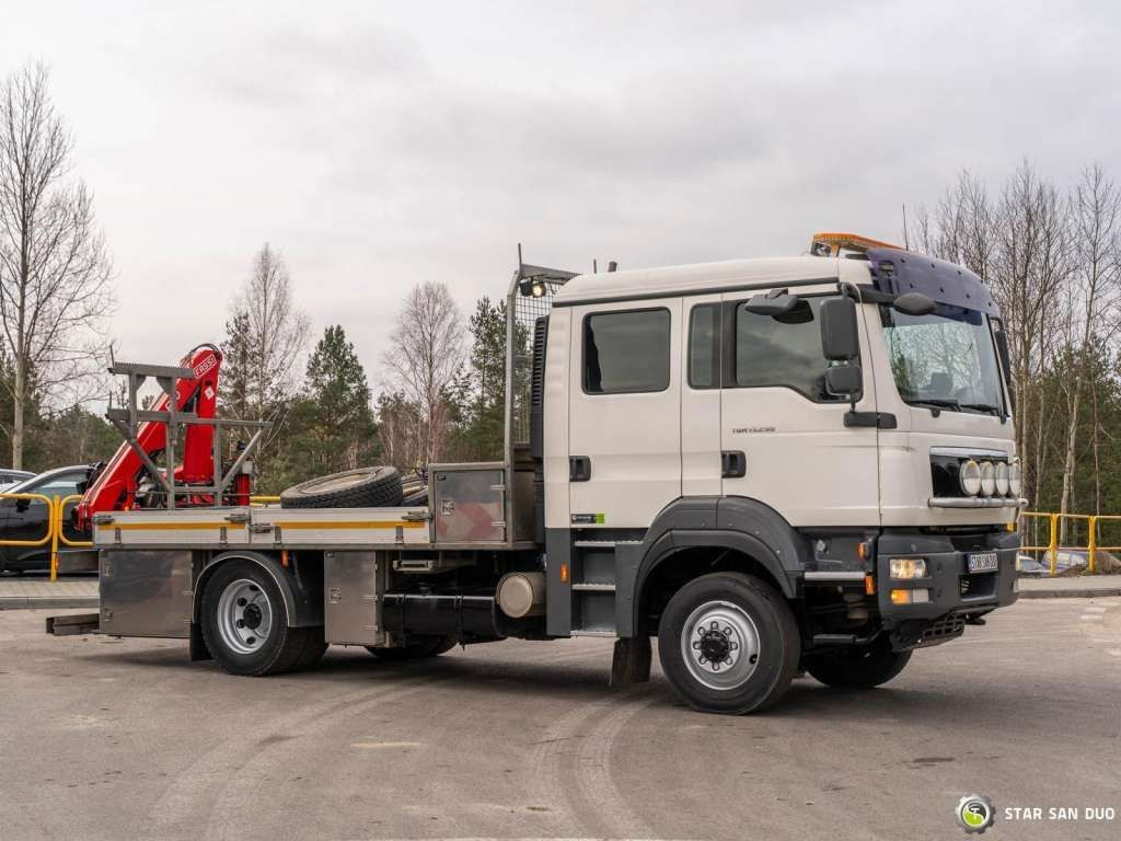 MAN TGM 13.290 4x4 BI FASSI F40B22 Crane Camper - Автоманипулятор: фото 4 MAN TGM 13.290 4x4 BI FASSI F40B22 Crane Camper - Автоманипулятор: фото 4