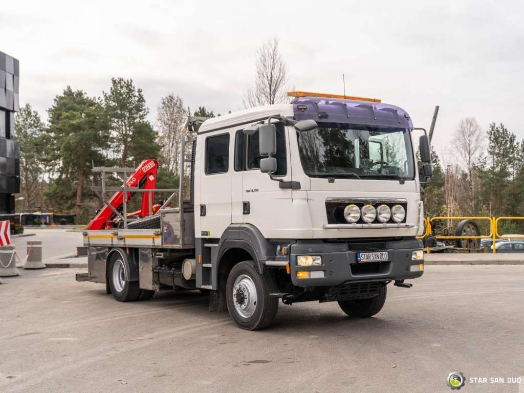 MAN TGM 13.290 4x4 BI FASSI F40B22 Crane Camper - Автоманипулятор: фото 2 MAN TGM 13.290 4x4 BI FASSI F40B22 Crane Camper - Автоманипулятор: фото 2