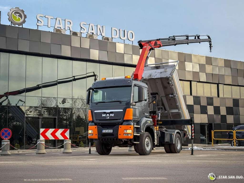 MAN TGS 18.480 PALFINGER PK 16502 HDS Crane,Kipper MAN TGS 18.480 PALFINGER PK 16502 HDS Crane,Kipper - Автоманипулятор, Самосвал: фото 1 MAN TGS 18.480 PALFINGER PK 16502 HDS Crane,Kipper MAN TGS 18.480 PALFINGER PK 16502 HDS Crane,Kipper - Автоманипулятор, Самосвал: фото 1