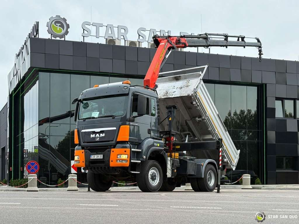 MAN TGS 18.480 PALFINGER PK 16502 HDS Crane,Kipper - Автоманипулятор: фото 1 MAN TGS 18.480 PALFINGER PK 16502 HDS Crane,Kipper - Автоманипулятор: фото 1