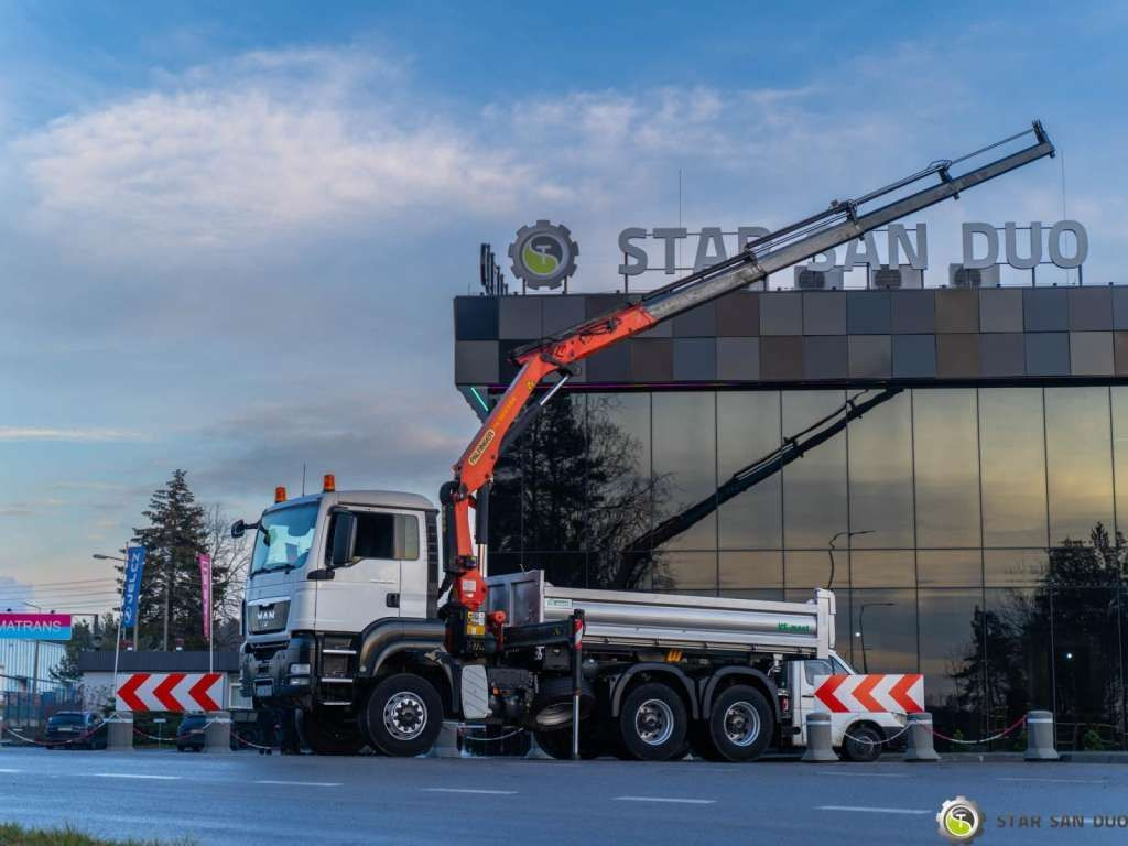 MAN TGS 26.360 6x6 PALFINGER PK 18001 EH Crane Kipe - Самосвал: фото 3 MAN TGS 26.360 6x6 PALFINGER PK 18001 EH Crane Kipe - Самосвал: фото 3