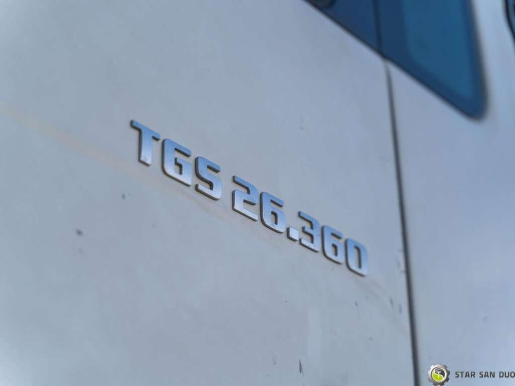 Самосвал MAN  TGS 26.360 6x6 PALFINGER PK 18001 EH Crane Kipe: фото 15