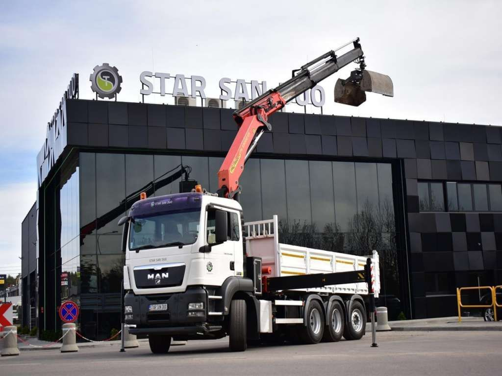 MAN TGS 35.400 8X4 PALFINGER PK 33002 CRANE KIPPER - Автоманипулятор: фото 5 MAN TGS 35.400 8X4 PALFINGER PK 33002 CRANE KIPPER - Автоманипулятор: фото 5