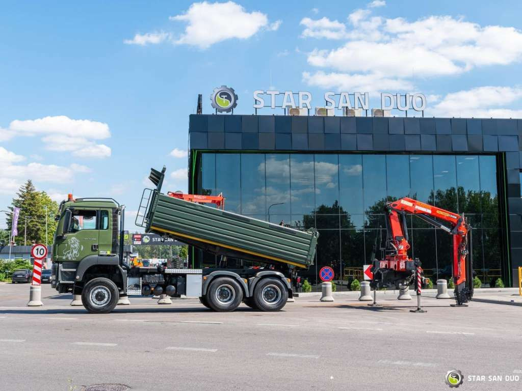 MAN TGS 35.480 PALFINGER PK 20002 HDS Grapple Tippe - Автоманипулятор: фото 4 MAN TGS 35.480 PALFINGER PK 20002 HDS Grapple Tippe - Автоманипулятор: фото 4