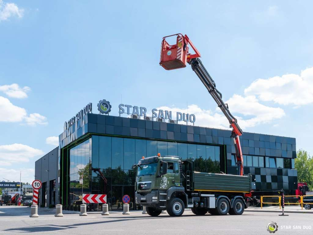 MAN TGS 35.480 PALFINGER PK 20002 HDS Grapple Tippe - Автоманипулятор: фото 5 MAN TGS 35.480 PALFINGER PK 20002 HDS Grapple Tippe - Автоманипулятор: фото 5