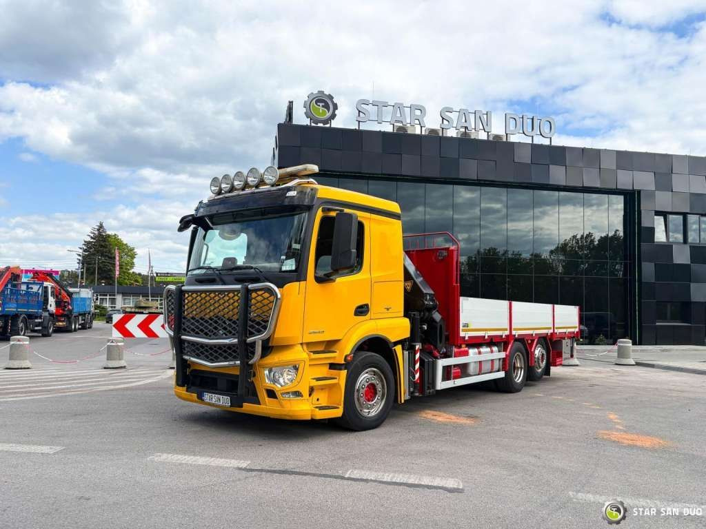Автоманипулятор Mercedes-Benz  ACTROS 2543 6x2 PalfingerPK 26002 EH Crane: фото 10