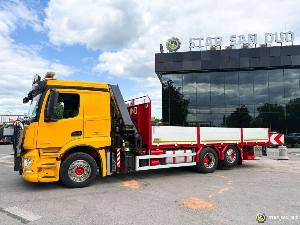Автоманипулятор Mercedes-Benz  ACTROS 2543 6x2 PalfingerPK 26002 EH Crane: фото 11