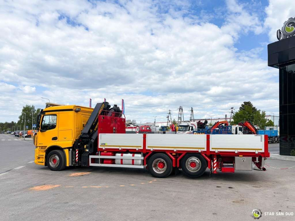 Автоманипулятор Mercedes-Benz  ACTROS 2543 6x2 PalfingerPK 26002 EH Crane: фото 9