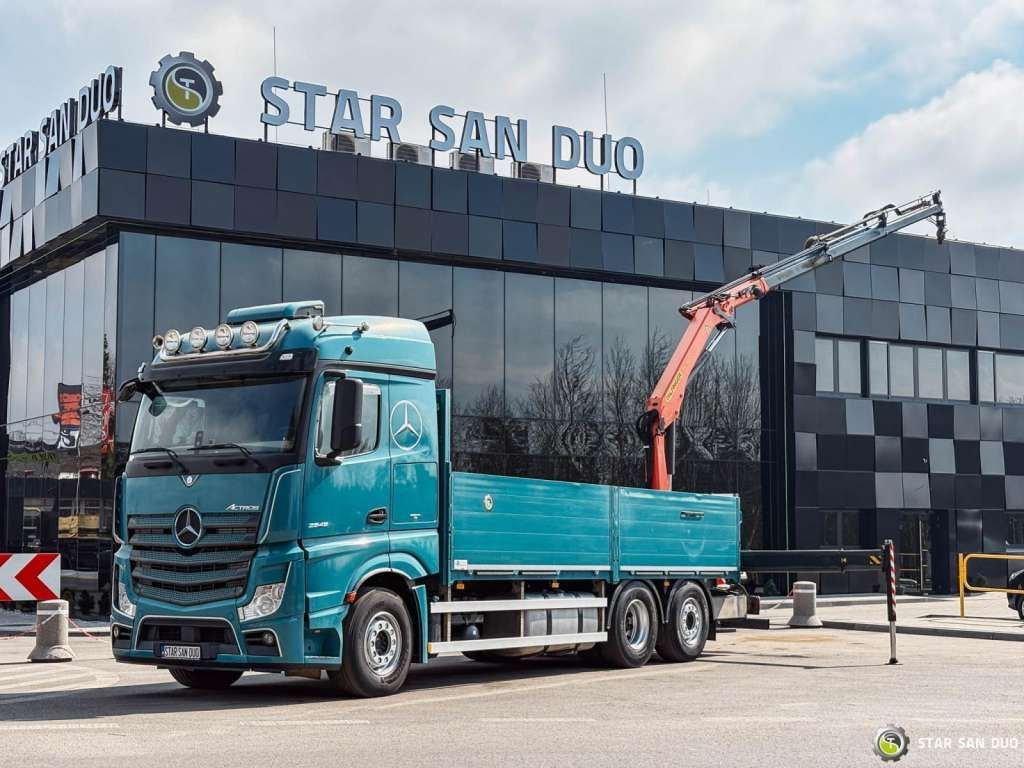 Mercedes-Benz ACTROS 2545 6x2 Palfinger PK 16001 HDS Crane Mercedes-Benz ACTROS 2545 6x2 Palfinger PK 16001 HDS Crane - Автоманипулятор, Грузовик бортовой/ Платформа: фото 1 Mercedes-Benz ACTROS 2545 6x2 Palfinger PK 16001 HDS Crane Mercedes-Benz ACTROS 2545 6x2 Palfinger PK 16001 HDS Crane - Автоманипулятор, Грузовик бортовой/ Платформа: фото 1