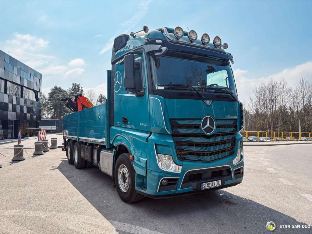 Mercedes-Benz ACTROS 2545 6x2 Palfinger PK 16001 HDS Crane Mercedes-Benz ACTROS 2545 6x2 Palfinger PK 16001 HDS Crane - Автоманипулятор, Грузовик бортовой/ Платформа: фото 5 Mercedes-Benz ACTROS 2545 6x2 Palfinger PK 16001 HDS Crane Mercedes-Benz ACTROS 2545 6x2 Palfinger PK 16001 HDS Crane - Автоманипулятор, Грузовик бортовой/ Платформа: фото 5