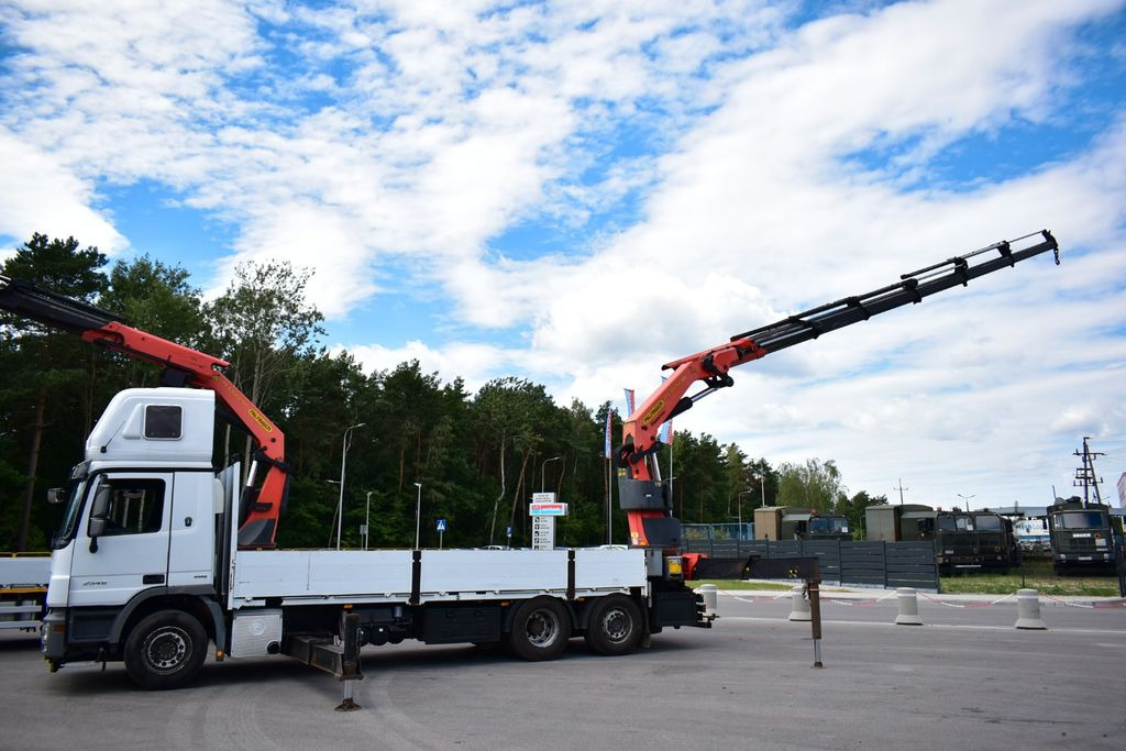 Автоманипулятор, Грузовик бортовой/ Платформа Mercedes-Benz ACTROS 2546 6x2 Palfinger PK 50002 EURO 5 Cran .: фото 12 Автоманипулятор, Грузовик бортовой/ Платформа Mercedes-Benz ACTROS 2546 6x2 Palfinger PK 50002 EURO 5 Cran .: фото 12