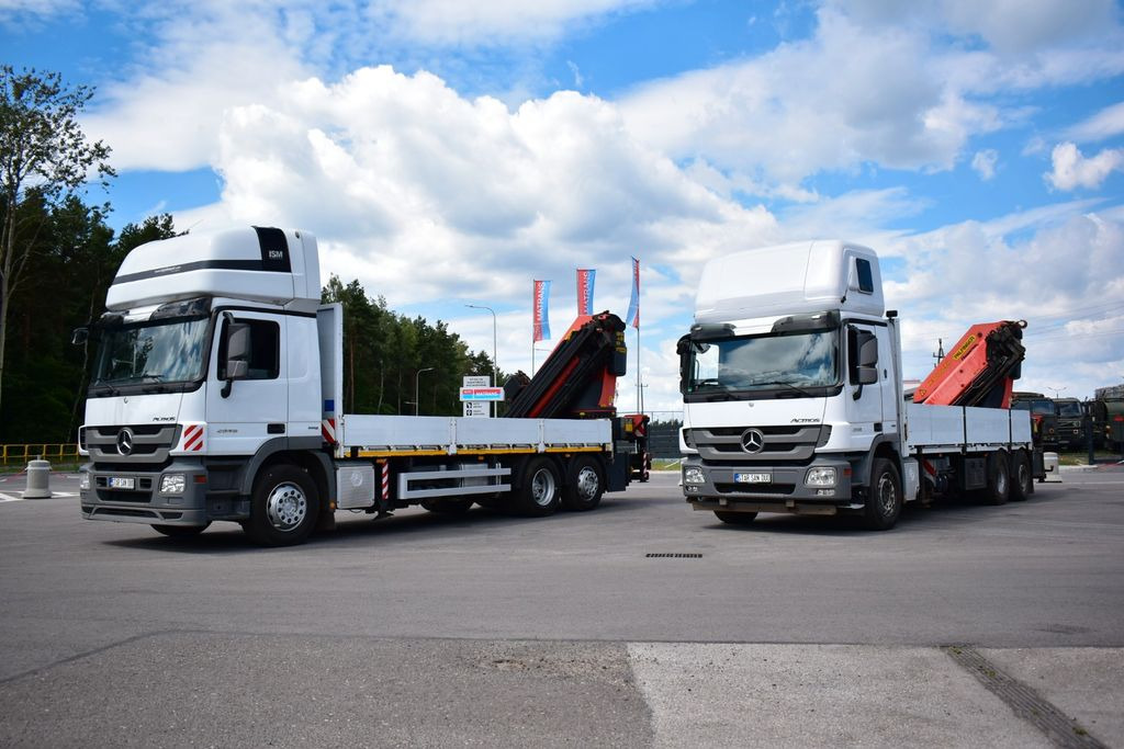 Автоманипулятор, Грузовик бортовой/ Платформа Mercedes-Benz ACTROS 2546 6x2 Palfinger PK 50002 EURO 5 Cran .: фото 11 Автоманипулятор, Грузовик бортовой/ Платформа Mercedes-Benz ACTROS 2546 6x2 Palfinger PK 50002 EURO 5 Cran .: фото 11