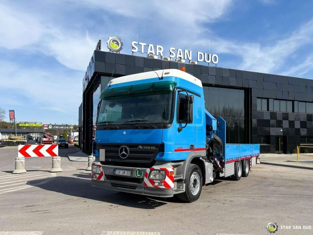 Mercedes-Benz ACTROS 2646L 6x4 PALFINGER 36002 Euro 5 Winch - Автоманипулятор: фото 5 Mercedes-Benz ACTROS 2646L 6x4 PALFINGER 36002 Euro 5 Winch - Автоманипулятор: фото 5