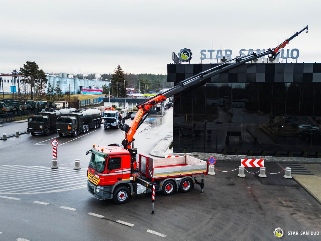 Mercedes-Benz ACTROS 2648 6x4 PALFINGER PK 29002 EURO 5 JIB - Автоманипулятор, Грузовик бортовой/ Платформа: фото 5 Mercedes-Benz ACTROS 2648 6x4 PALFINGER PK 29002 EURO 5 JIB - Автоманипулятор, Грузовик бортовой/ Платформа: фото 5