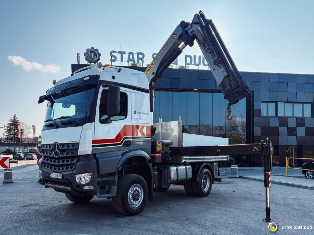 Mercedes-Benz AROCS 1851 4x4 PALFINGER PK 20002 Crane Kran - Автоманипулятор: фото 4 Mercedes-Benz AROCS 1851 4x4 PALFINGER PK 20002 Crane Kran - Автоманипулятор: фото 4