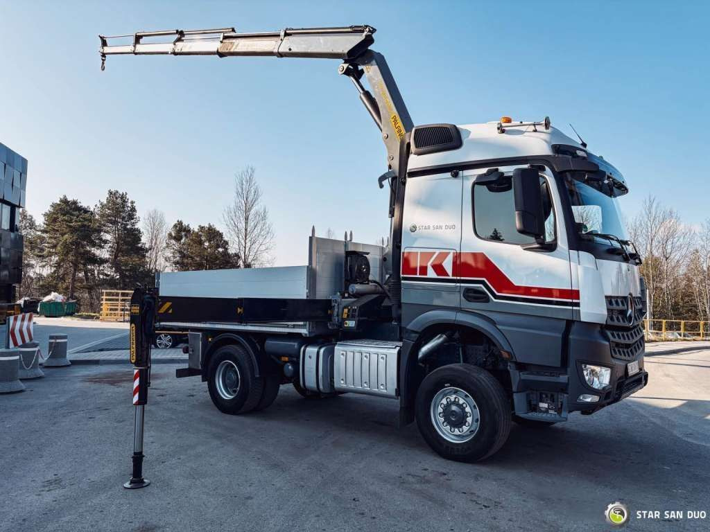 Mercedes-Benz AROCS 1851 4x4 PALFINGER PK 20002 Crane Kran - Автоманипулятор: фото 3 Mercedes-Benz AROCS 1851 4x4 PALFINGER PK 20002 Crane Kran - Автоманипулятор: фото 3