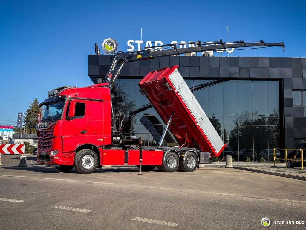 Mercedes-Benz  AROCS 3358L 6x4 HIAB 192X-HIPRO E-6 Crane Kippe - Автоманипулятор: фото 2 Mercedes-Benz  AROCS 3358L 6x4 HIAB 192X-HIPRO E-6 Crane Kippe - Автоманипулятор: фото 2