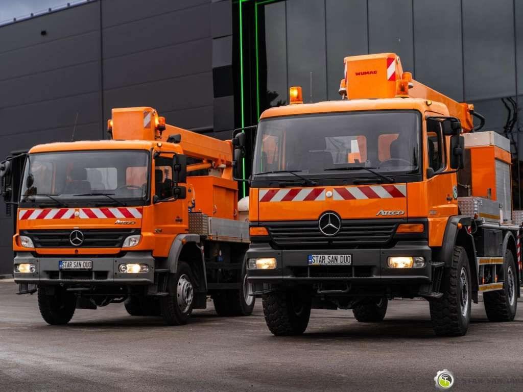 Новый Грузовик с подъемником Mercedes-Benz  ATEGO 1018 WUMAG WT 170 Platform Lift 17m: фото 10