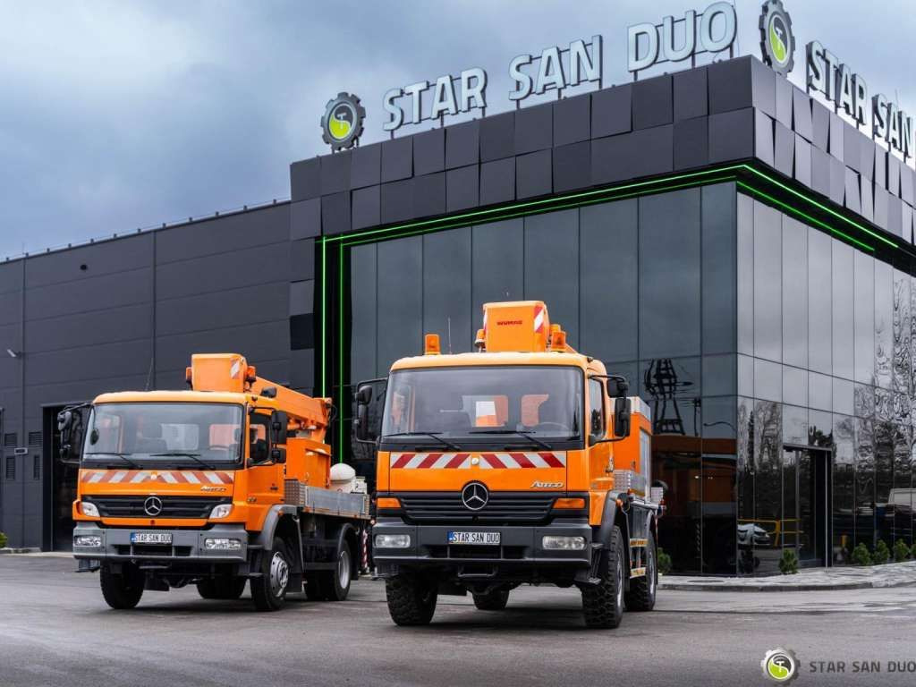 Новый Грузовик с подъемником Mercedes-Benz  ATEGO 1018 WUMAG WT 170 Platform Lift 17m: фото 14