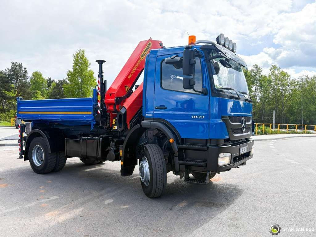 Автоманипулятор Mercedes-Benz  AXOR 1833 4x4 Palfinger PK 22002 EH Crane Winch: фото 6