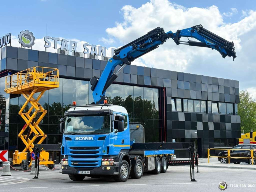 Scania R440 8x4 Palfinger PK50002 FLY JIB Crane Winch - Автоманипулятор: фото 4 Scania R440 8x4 Palfinger PK50002 FLY JIB Crane Winch - Автоманипулятор: фото 4