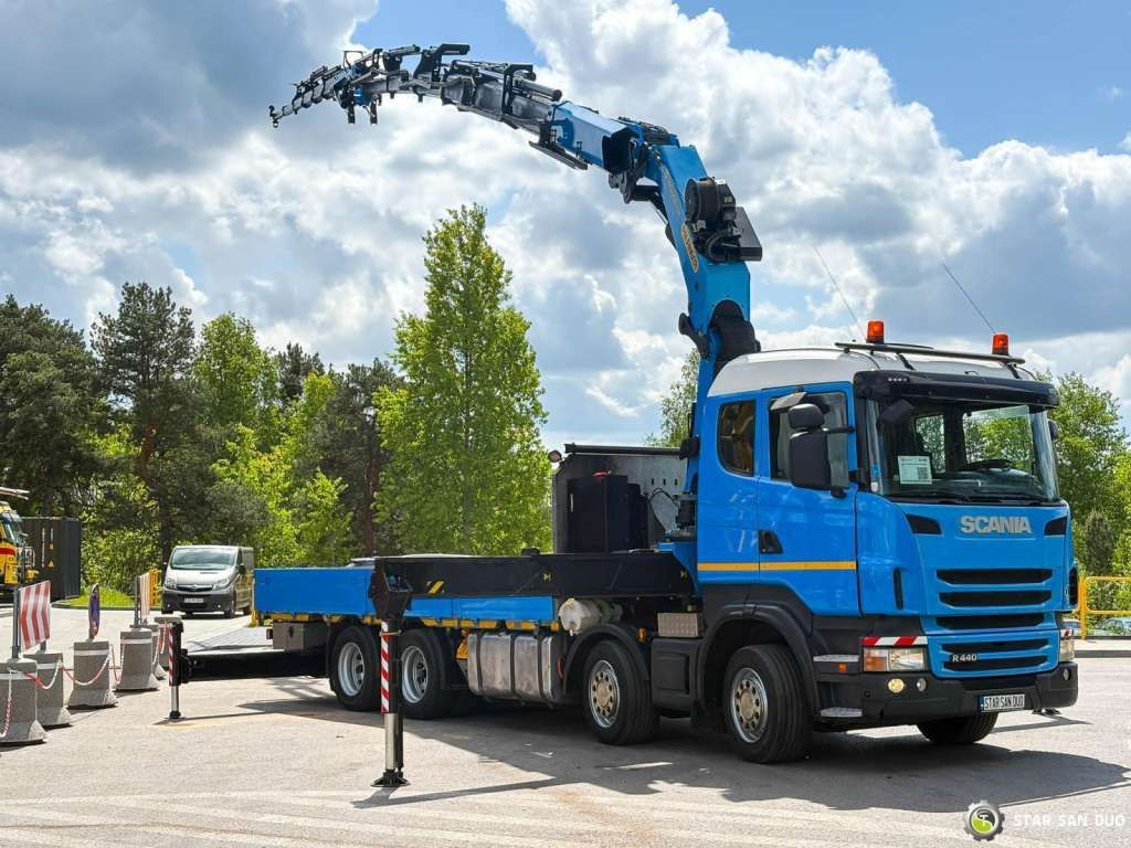 Scania R440 8x4 Palfinger PK50002 FLY JIB Crane Winch - Автоманипулятор: фото 2 Scania R440 8x4 Palfinger PK50002 FLY JIB Crane Winch - Автоманипулятор: фото 2