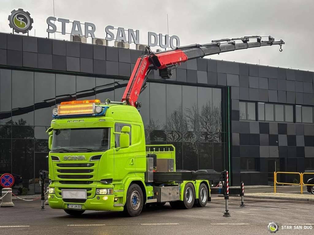 Scania R520 6x2 Fassi F485 Crane Kran Winch Euro 6 Scania R520 6x2 Fassi F485 Crane Kran Winch Euro 6 - Автоманипулятор, Тягач: фото 1 Scania R520 6x2 Fassi F485 Crane Kran Winch Euro 6 Scania R520 6x2 Fassi F485 Crane Kran Winch Euro 6 - Автоманипулятор, Тягач: фото 1