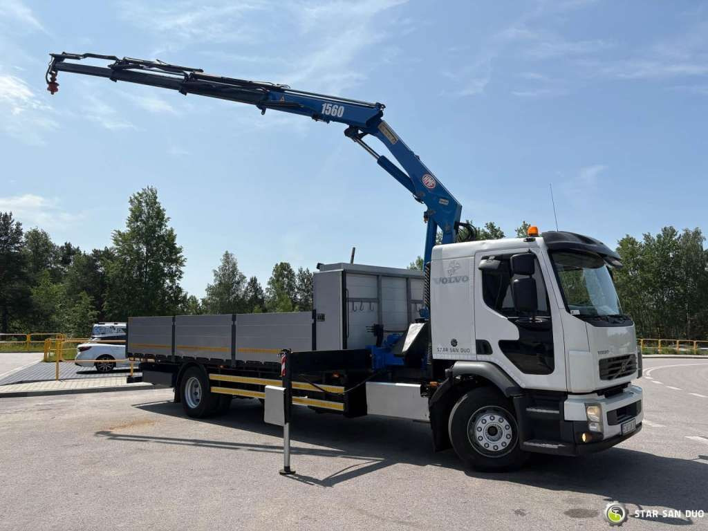 Volvo FE 240 4x2 HMF 1560 K3 HDS Rotator Crane Kran - Автоманипулятор: фото 2 Volvo FE 240 4x2 HMF 1560 K3 HDS Rotator Crane Kran - Автоманипулятор: фото 2