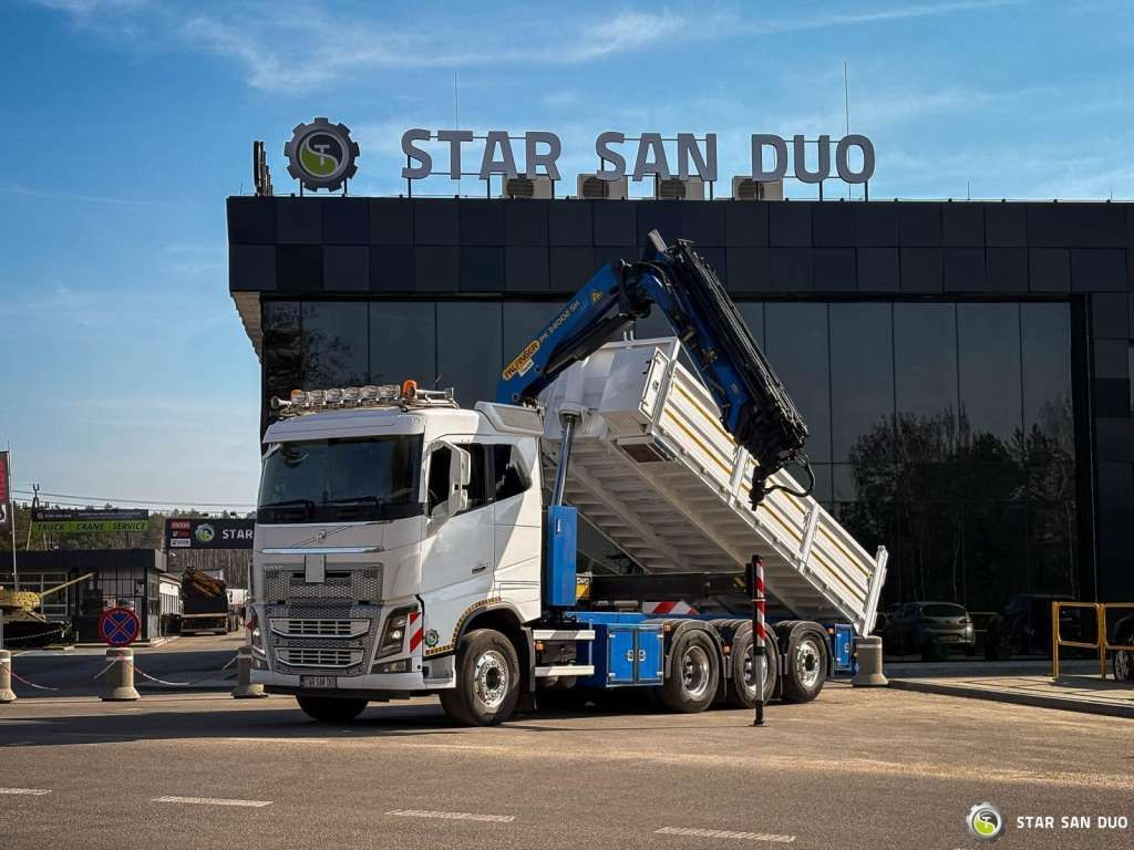 Volvo FH 16.550 8x4 Palfinger PK 34002-SH Crane Kippe - Самосвал: фото 4 Volvo FH 16.550 8x4 Palfinger PK 34002-SH Crane Kippe - Самосвал: фото 4