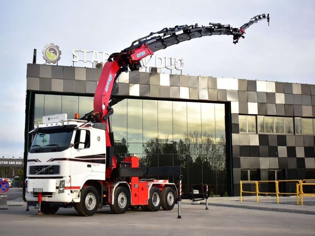 Volvo FH 520 8x2 EFFER 850 Fly Jib Winch 5th - Автоманипулятор, Тягач: фото 5 Volvo FH 520 8x2 EFFER 850 Fly Jib Winch 5th - Автоманипулятор, Тягач: фото 5