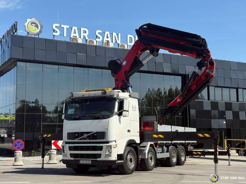 Volvo FH 520 8x4 HMF THOR K6 Fly Jib Euro 4 Winch - Автоманипулятор: фото 4 Volvo FH 520 8x4 HMF THOR K6 Fly Jib Euro 4 Winch - Автоманипулятор: фото 4