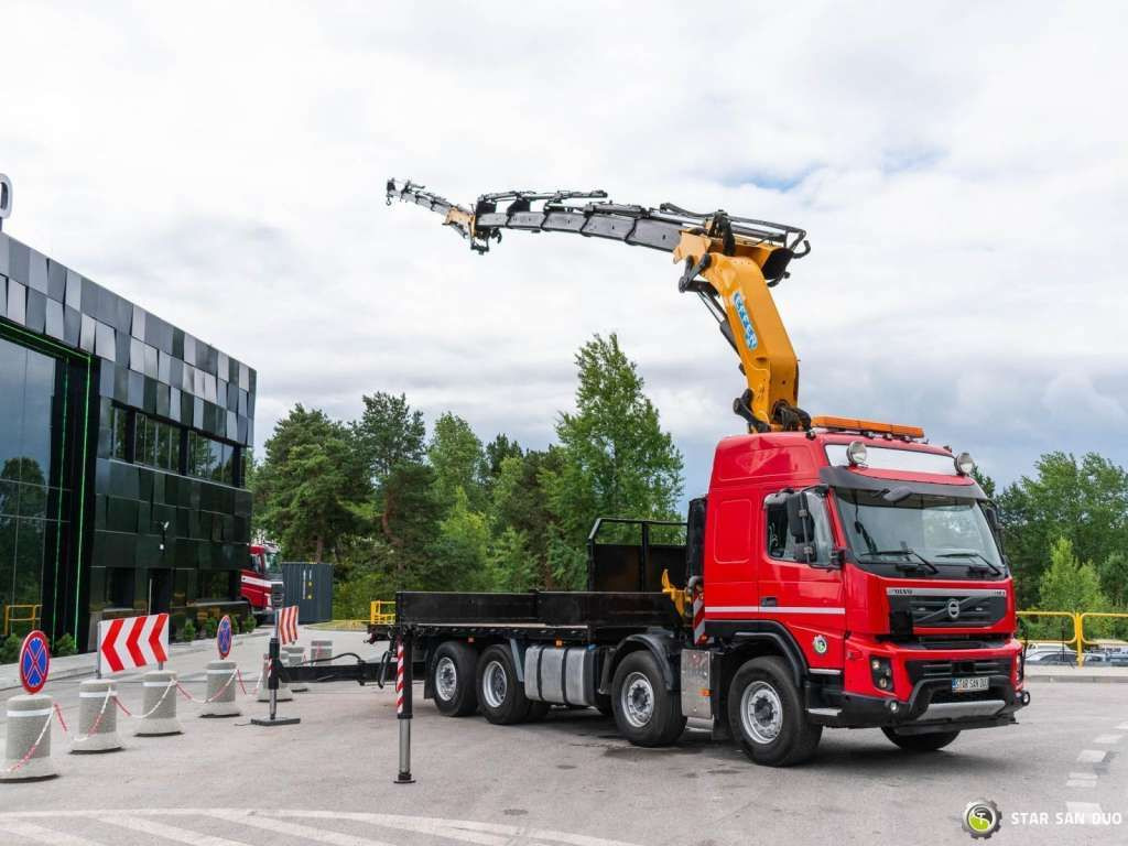 Volvo FMX 500 8x2 Effer 585 Fly Jib Winch Crane Kran - Автоманипулятор: фото 3 Volvo FMX 500 8x2 Effer 585 Fly Jib Winch Crane Kran - Автоманипулятор: фото 3