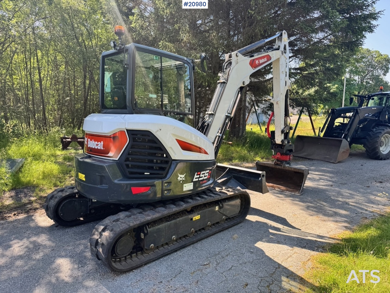 Bobcat E55Z Minigraver m/ Rototilt og 2 skuffer. 230 timer! - Мини-экскаватор: фото 3 Bobcat E55Z Minigraver m/ Rototilt og 2 skuffer. 230 timer! - Мини-экскаватор: фото 3
