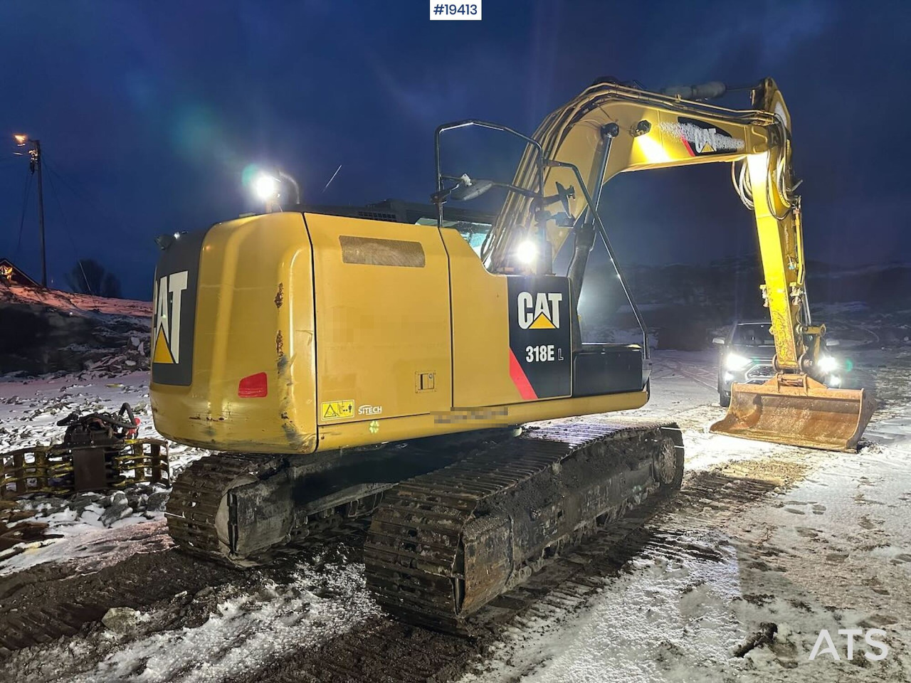 CAT 318EL crawler excavator w/ Cleaning bucket, tooth bucket and rototilt. WATCH VIDEO. - Экскаватор: фото 5 CAT 318EL crawler excavator w/ Cleaning bucket, tooth bucket and rototilt. WATCH VIDEO. - Экскаватор: фото 5