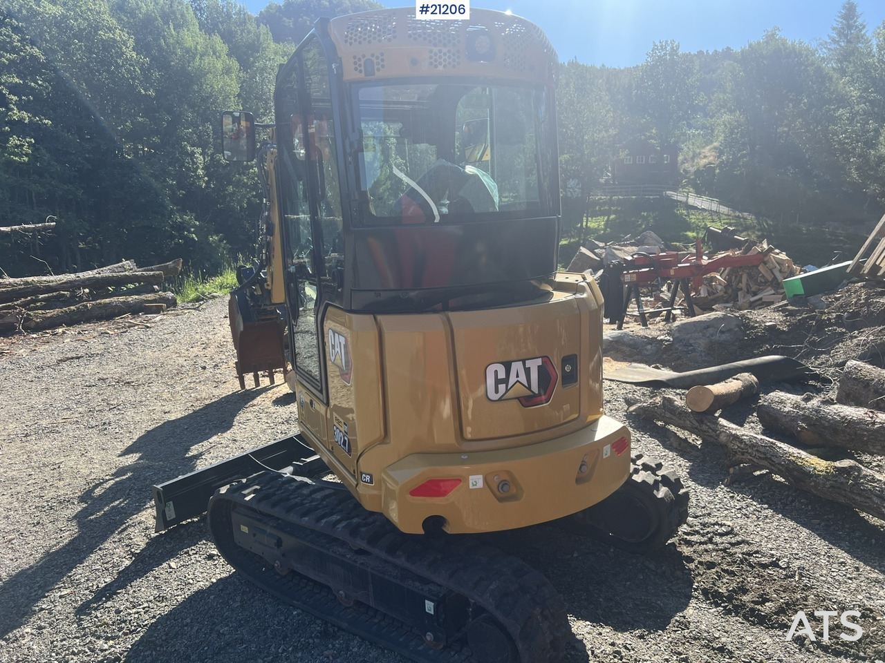 Caterpillar 302.7 CR - Мини-экскаватор: фото 3 Caterpillar 302.7 CR - Мини-экскаватор: фото 3