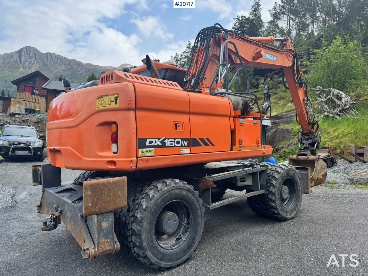 Экскаватор Doosan DX140W-3: фото 5