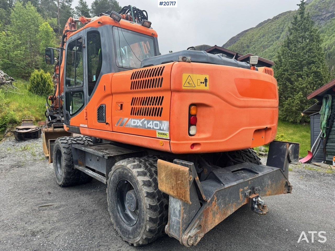 Doosan DX140W-3 - Экскаватор: фото 3 Doosan DX140W-3 - Экскаватор: фото 3