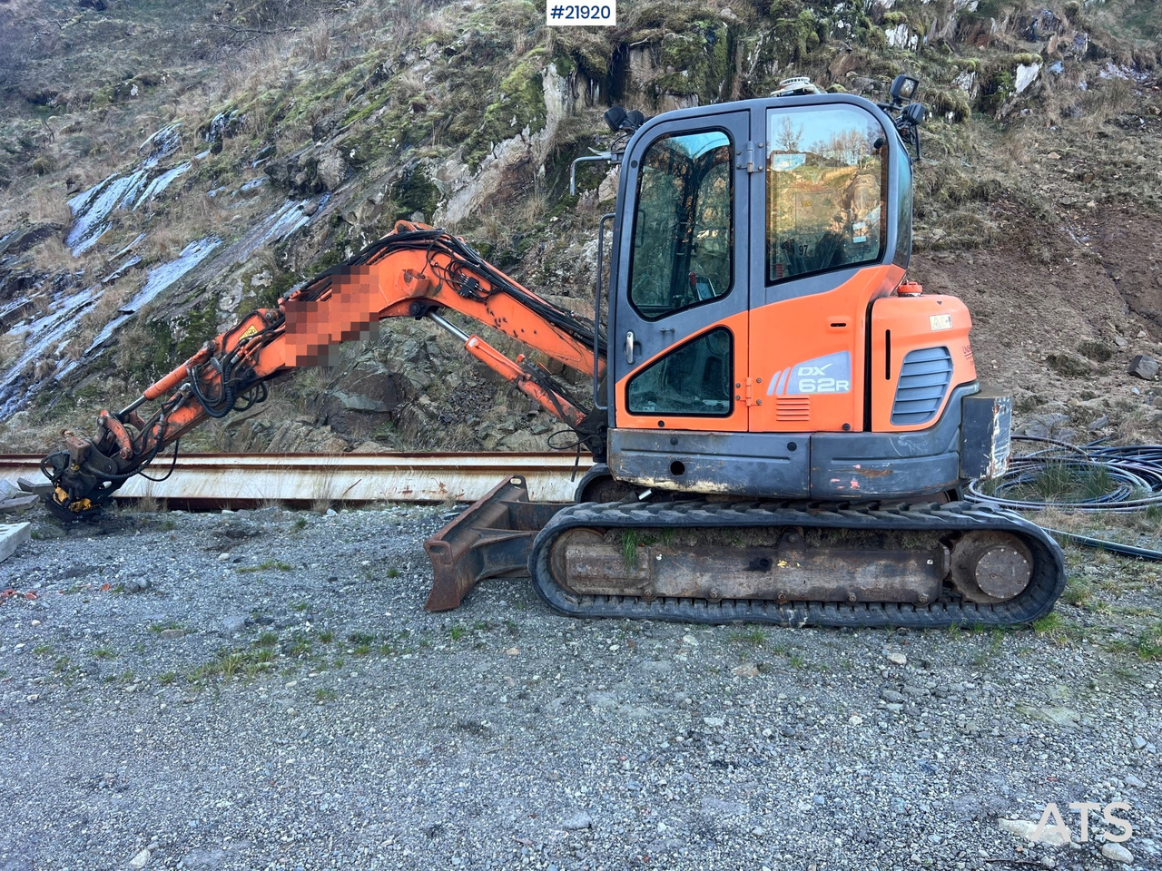 Doosan DX62R-3 gravemaskin m/ rototilt, pusseskuffe og graveskuffe - Гусеничный экскаватор: фото 3 Doosan DX62R-3 gravemaskin m/ rototilt, pusseskuffe og graveskuffe - Гусеничный экскаватор: фото 3