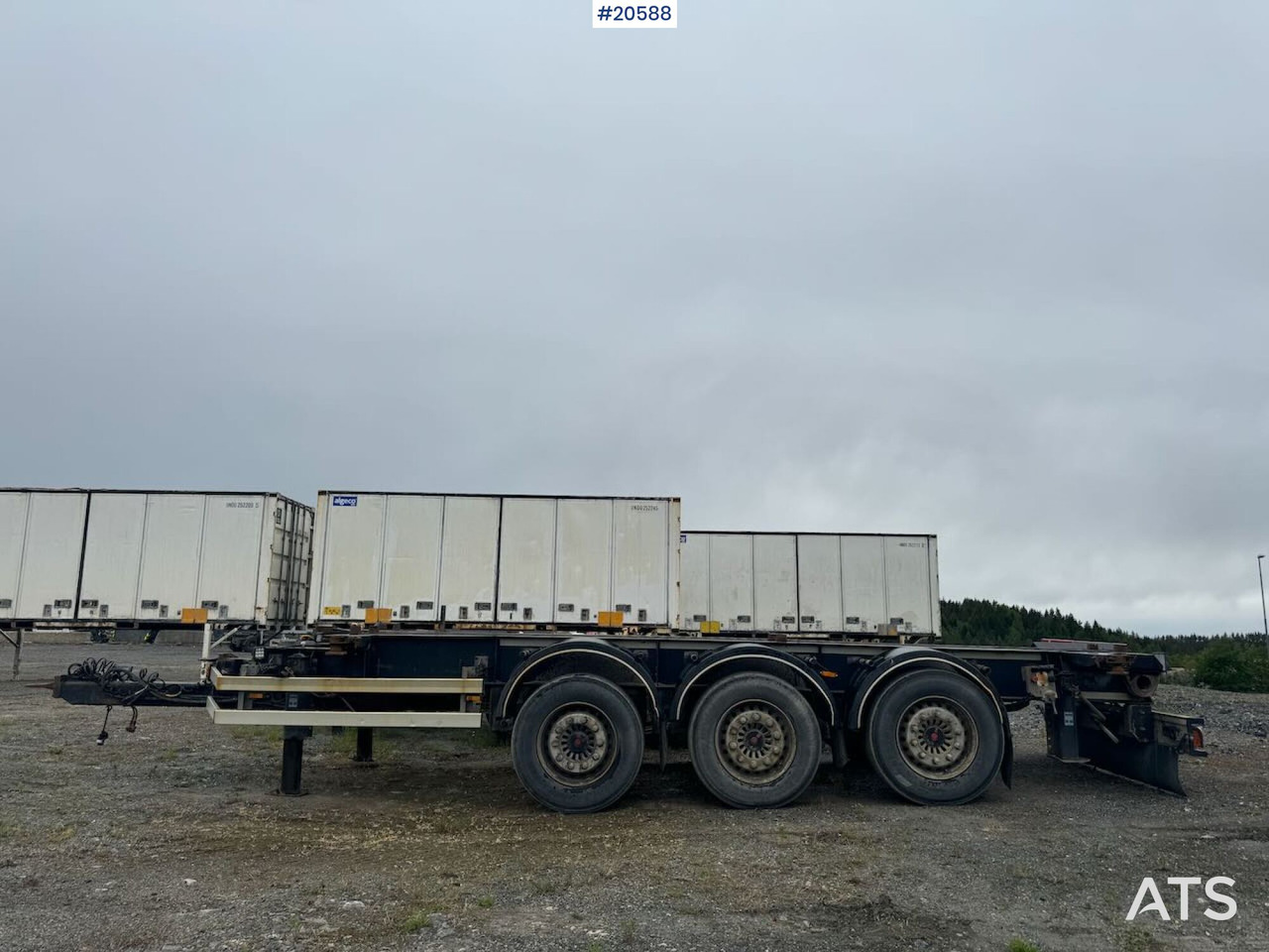 F.A.G 2015 F.A.G Containerkjerre – med tipp - Прицеп-контейнеровоз/ Сменный кузов: фото 2 F.A.G 2015 F.A.G Containerkjerre – med tipp - Прицеп-контейнеровоз/ Сменный кузов: фото 2